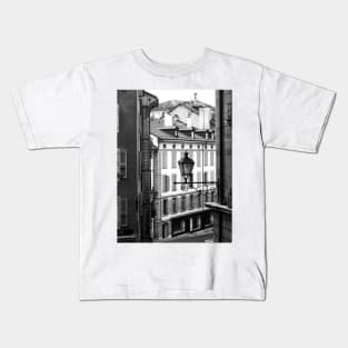 Geneva Old Town. Place du Bourg-de-Four Kids T-Shirt